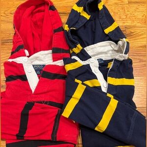 Polo by Ralph Lauren Red and Navy Kids Hoodies
